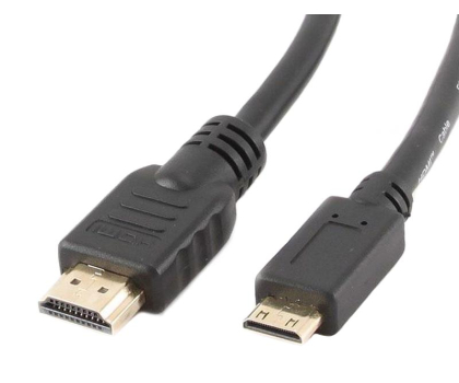 Kabel i złączka GEMBIRD High speed mini HDMI 3m. CC-HDMI4C-10